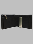 Black Leather Wallet Inside