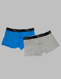 Blue and Gray Boxers
