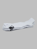 Single Pair of White No-Show Socks